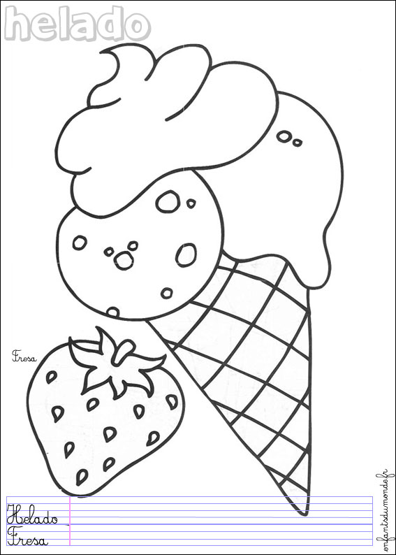 coloriage glace 2